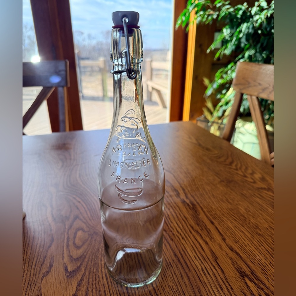 Clear Glass Bottle